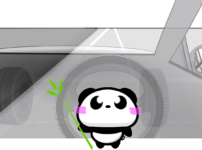 クルマを道路の左側に寄せて停める時のクルマのタイヤの位置