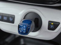 ハイブリッド車のシフトノブ