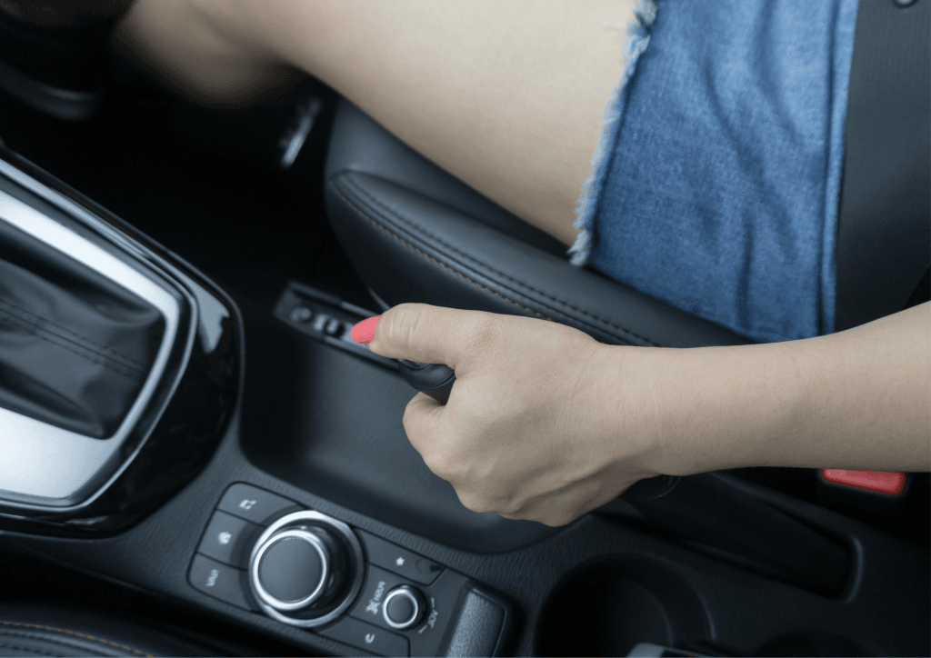 自動車のハンドブレーキ